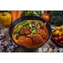 【喜樂多食堂】牛三寶麵 (牛腱/牛肚/牛筋)